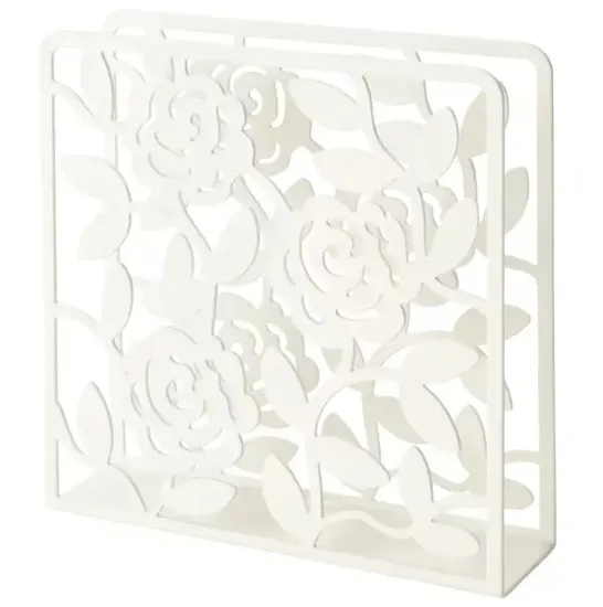 White Napkin Holder Wedding Usage Hotel Room Restaurant Bar Tissue Box