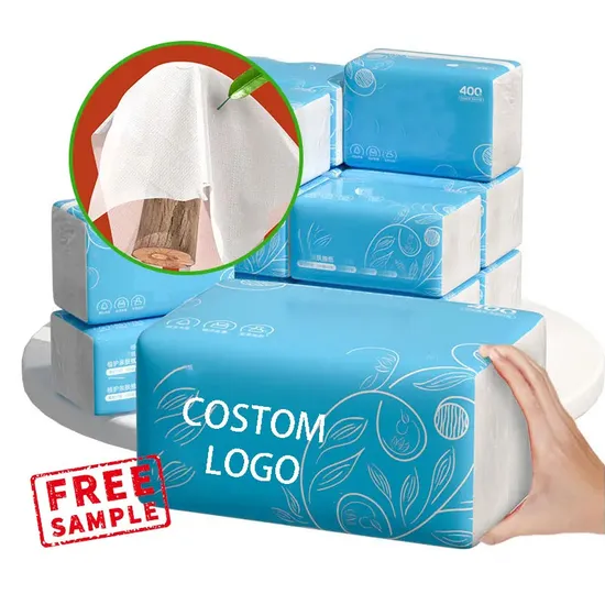 Factory Wholesale Gentle Ultra Absorbent Soft Tissues Premium 2 Ply Paper Boxes Facial Tissues Box for Hotel