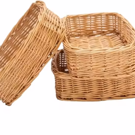 High Quality Eco Friendly Natural Willow Garden Basket in Wholesale Price