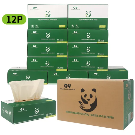 Bamboo Facial Tissues Box 