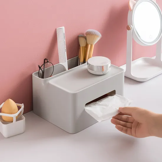 Household Living Room Remote Control Toilet with Spring Tissue Box 